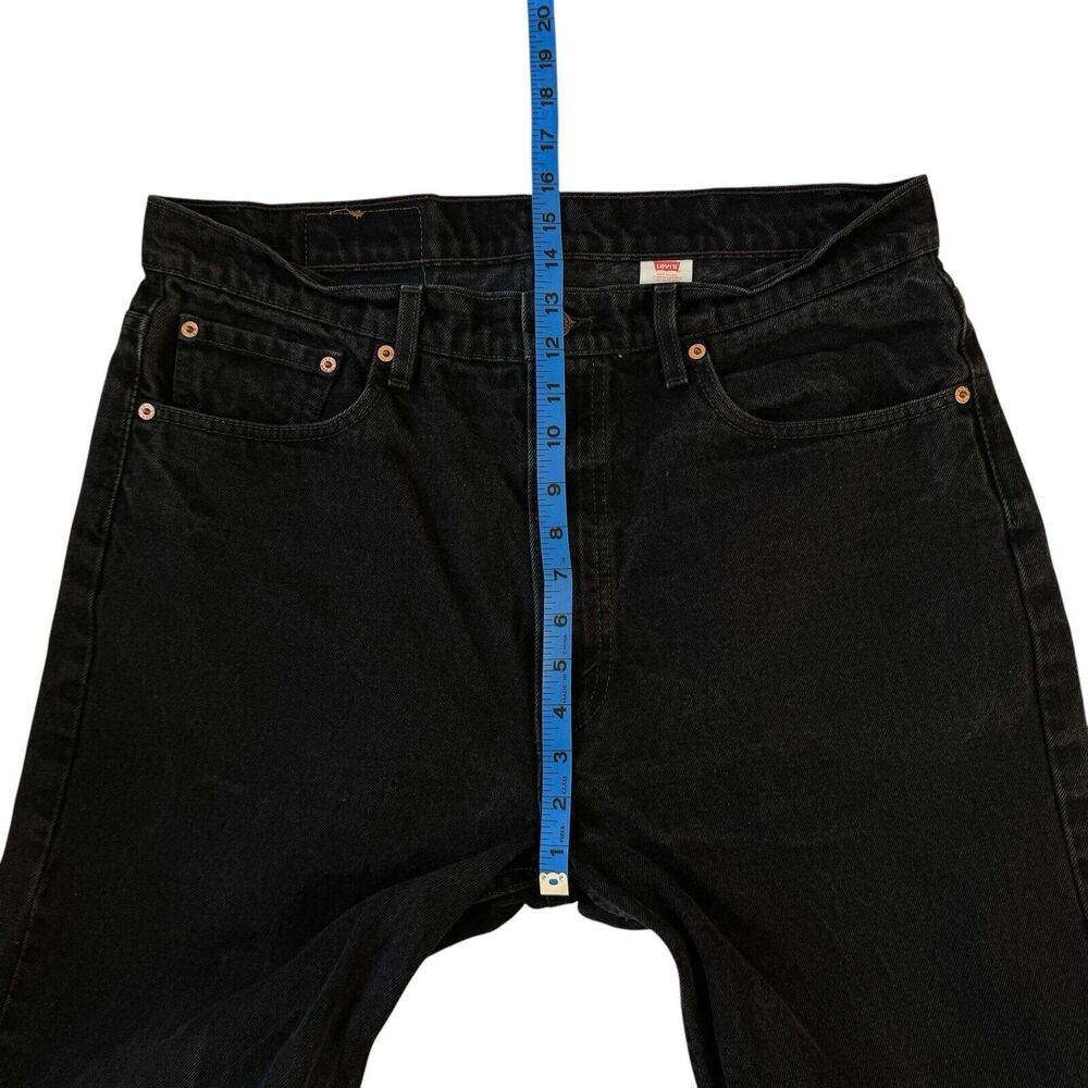 Vintage 90s Levi’s Jeans 505 Made In USA Black Men’s Tag Size 38 x 32 Retro - Picture 15 of 16